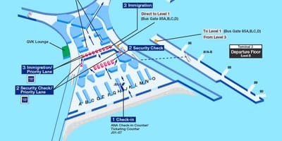 Міжнародний аеропорт чатрапати Шіваджі карті