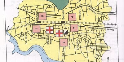Карта Dahisar Мумбаї